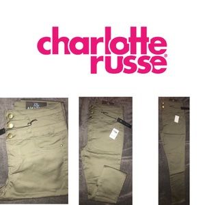 BRAND NEW CHARLOTTE RUSSE HI-WASTED SKINNY 👖💚
